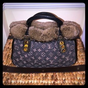 ❤️Louis Vuitton trapeze handbag PM denim❤️